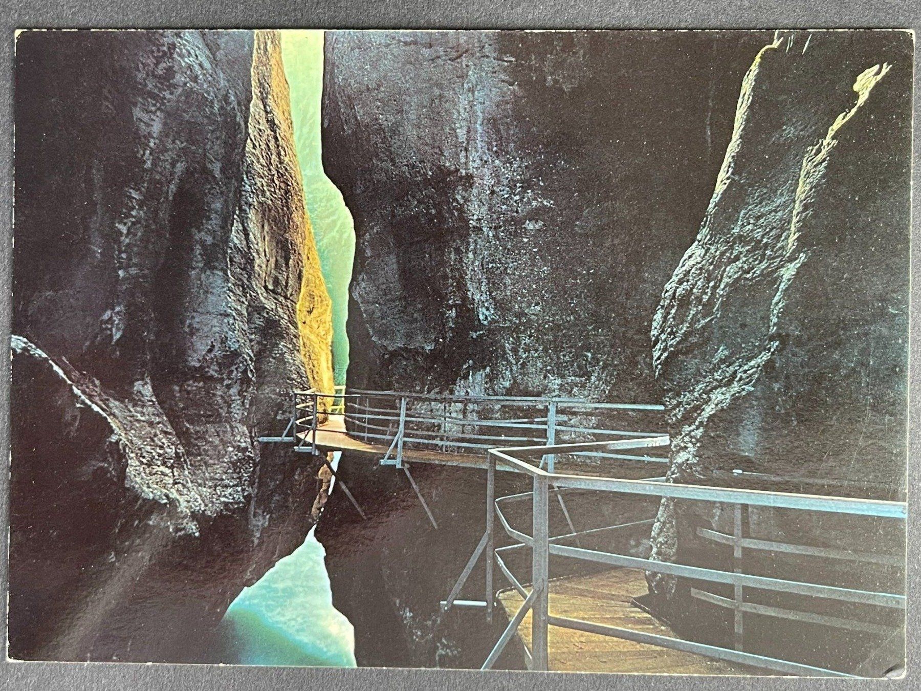 Cartes postales: Meinringen, Aareschlucht – D'occasion à Steg VS par _vinci_