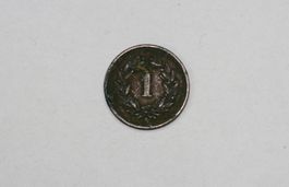 1 Rappen 1908