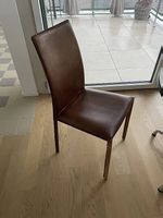 vintage leder stuhl