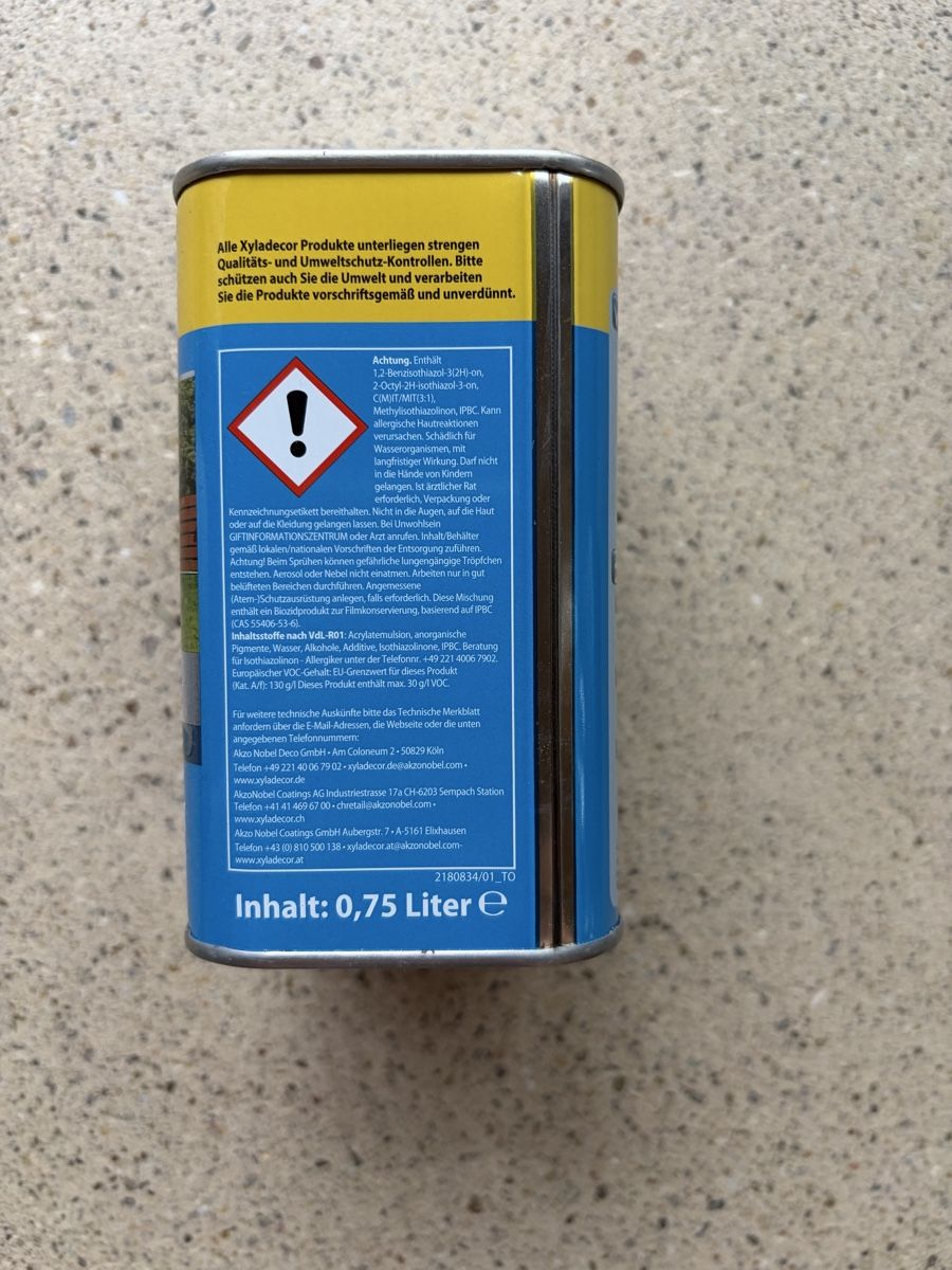 Farben: Xyladecor Holzschutzlasur – Neu und originalverpackt aus Winterthur von ni_ra 3