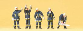 Preiser 10486 Feuerwehrmänner in moderner Einsatzkleidung