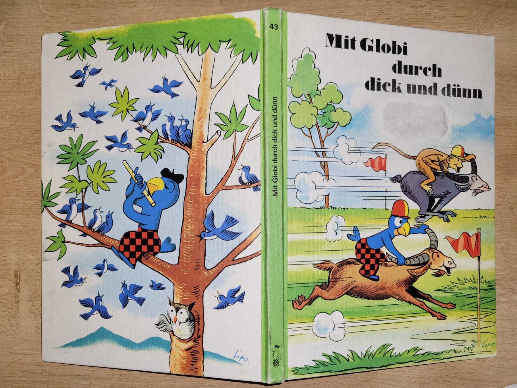 Bücher: Mit Globi durch dick und dünn, 1. Auflage 1976 – Gebraucht aus Niederuzwil von 333x333