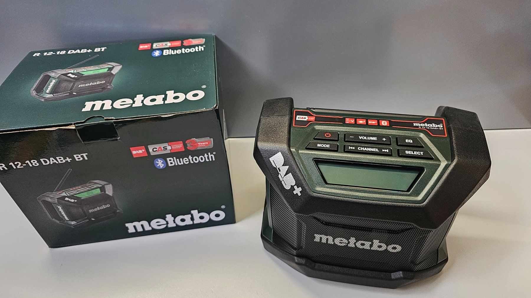 Metabo Radio: Metabo Robustes Baustellenradio mit DAB+ uns Bluetooth – Nuovo e nell'imballaggio originale da Jegenstorf venduto da Bracher_Store 1