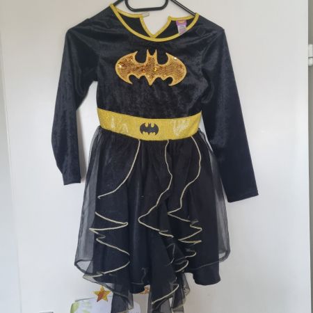 „Batman“ Kleid, Größe 116, 5-6 Jahre