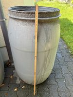 Regentonne / Fass mit Spannring