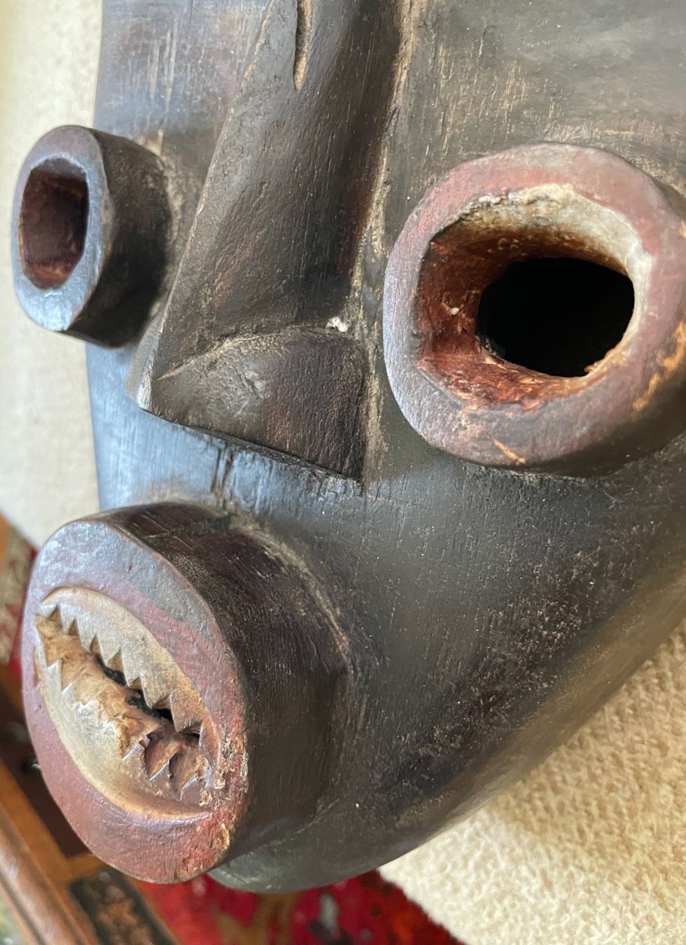 Arte internazionale: Holzmaske DAN aus Elfenbeinküste – Usato da Zürich venduto da loriana 3