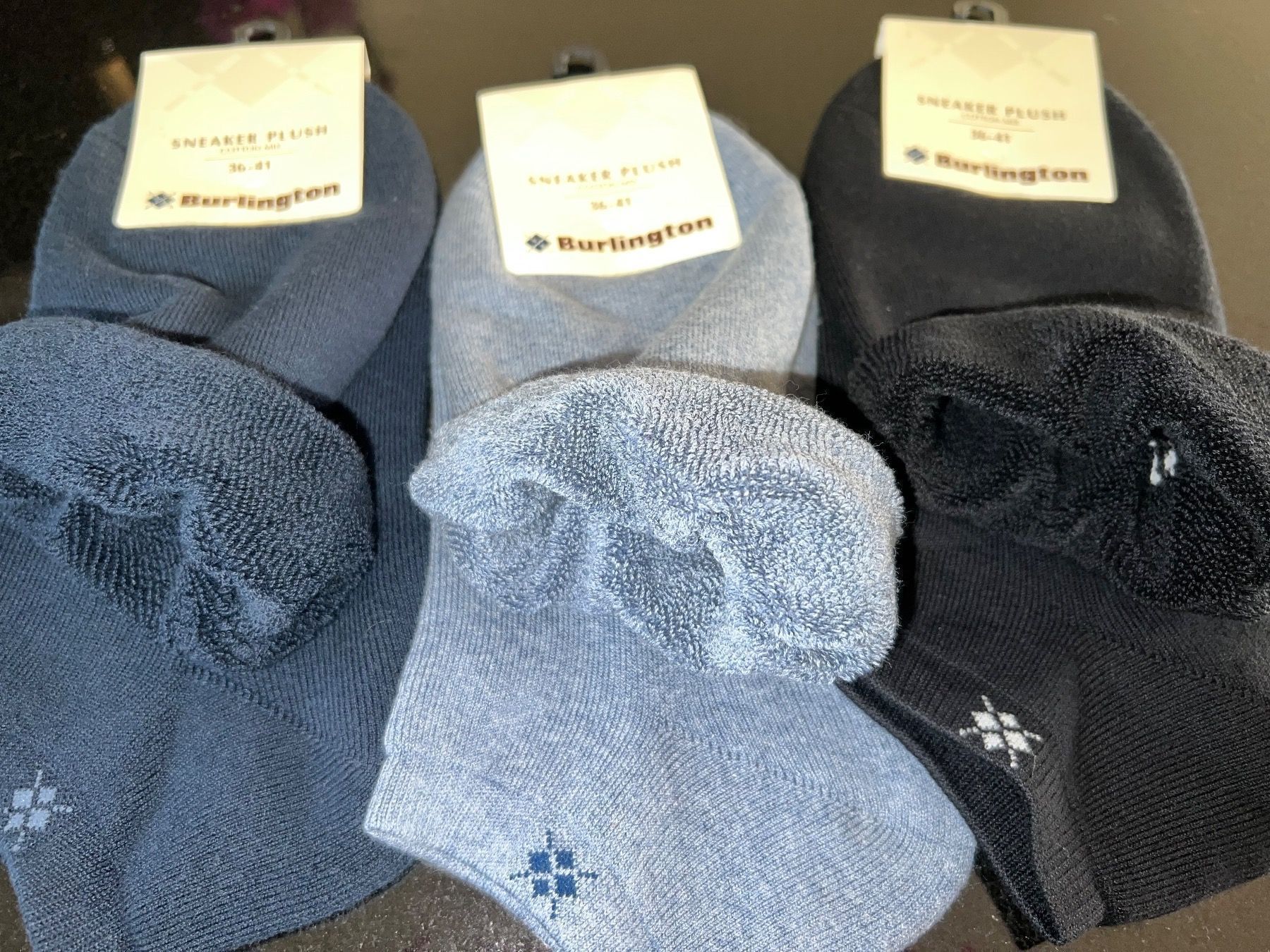 Burlington Calze: Damen Socken Burlington Plush/Baumwolle – Nuovo e nell'imballaggio originale da Zumikon venduto da DamenFashionShop 4