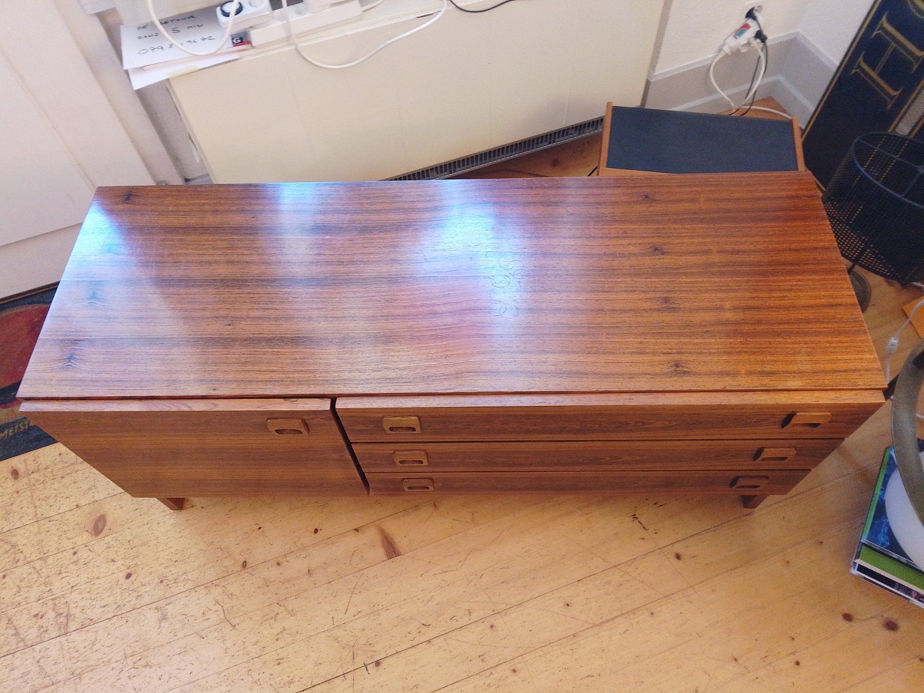 Cassettiere: Sideboard vintage, palissandre 1970' – Usato da Biel/Bienne venduto da frenetic 5