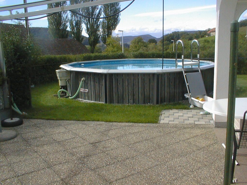 Piscine: Aufstellschwimmbad 5m Durchmesser - 1.2m tief – Usato da Untersiggenthal venduto da Dani1104 5