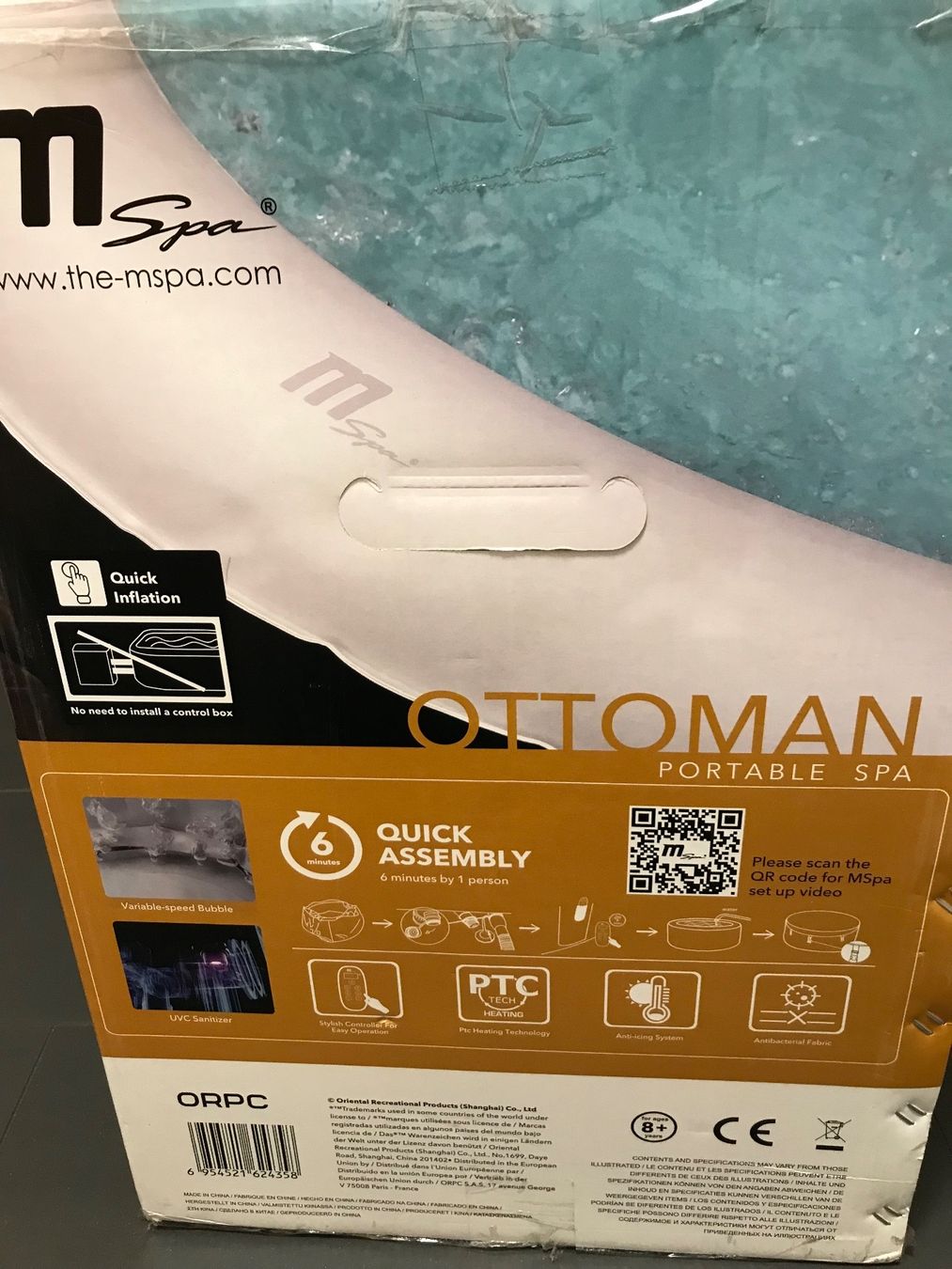 Jacuzzi Whirlpool: Whirlpool Ottomann aufblasbar – Usato da Gamprin venduto da Pimi21 3