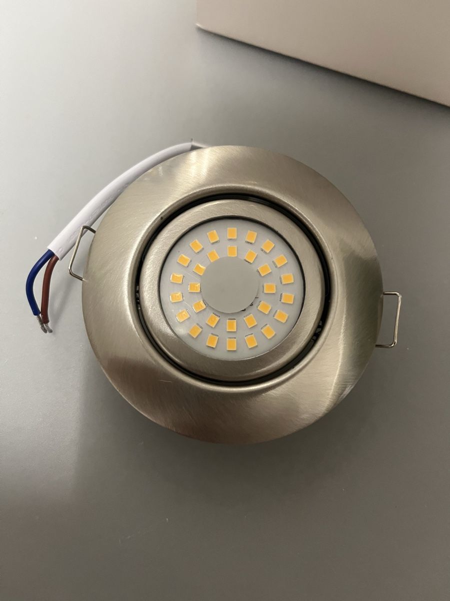Lampen: Led 6 W Warmweiss Einbauspot Chrom 230 V Dimmbar – Neu und originalverpackt aus Münchenstein von pricehouse