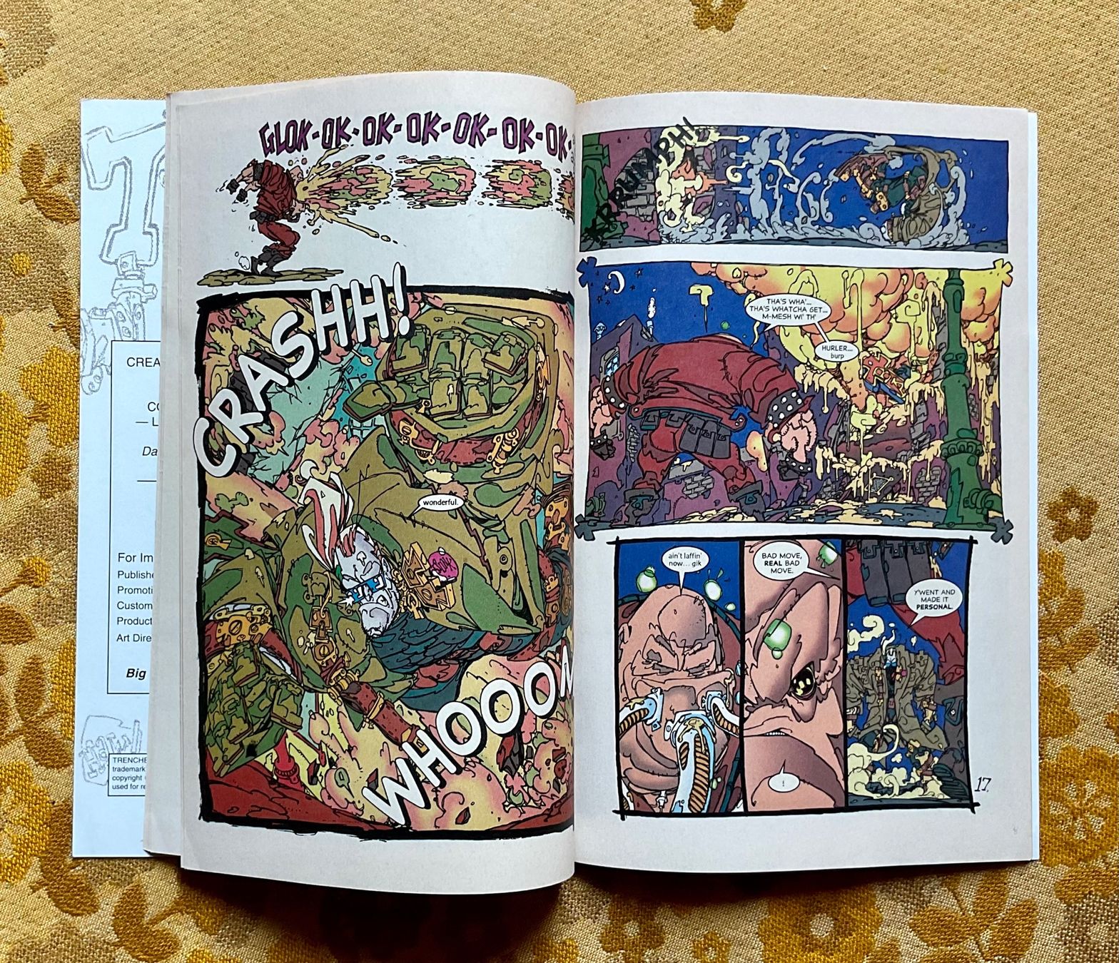 Comics: Trencher Heft von 1993 ENGLISCH – Gebraucht aus Endingen von nathan05 5