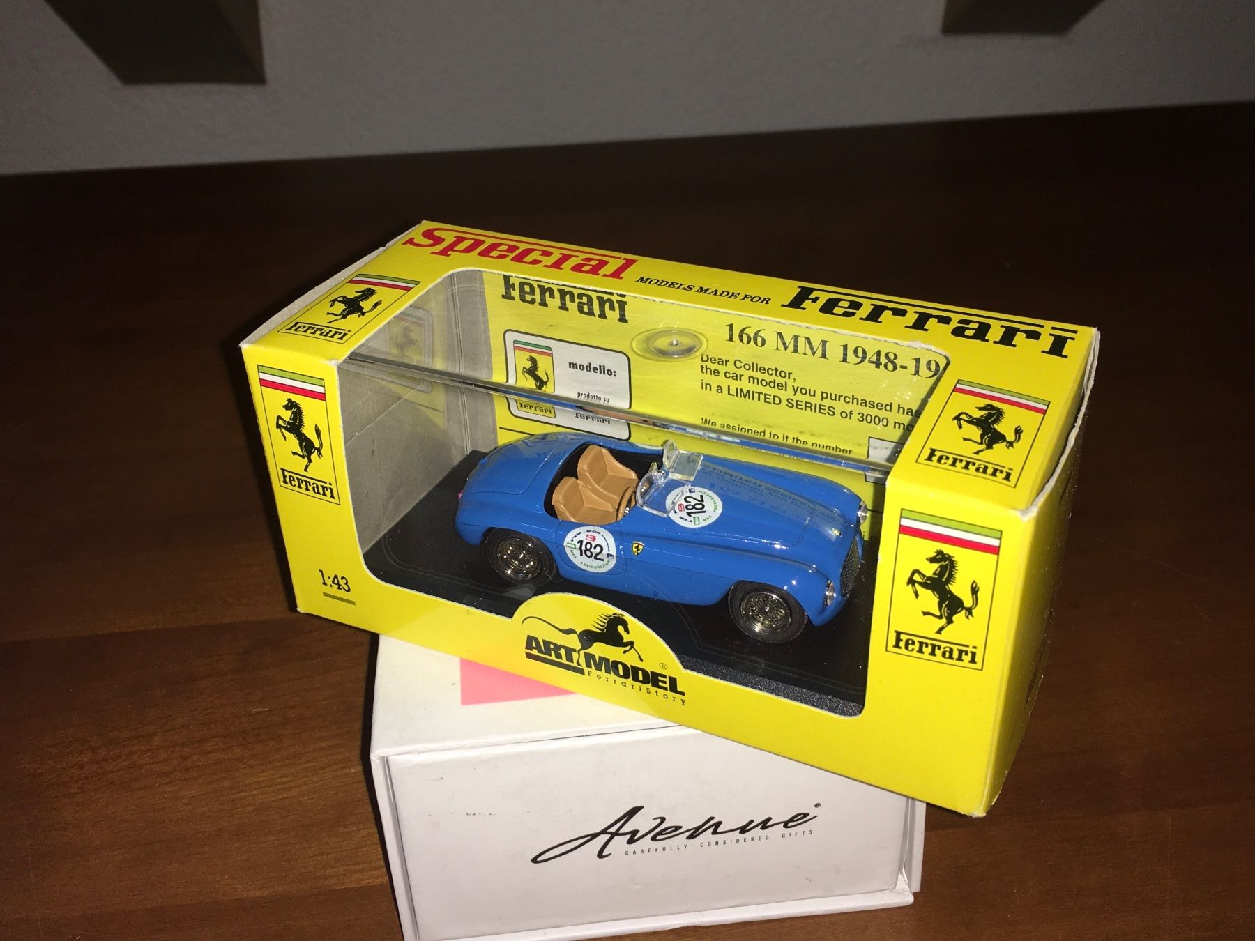 Ferrari Modellautos: Ferrari 750 Monza MM 1992 - 1/43 – Neu (gemäss Beschreibung) aus Wohlen AG von PrivatSammlung