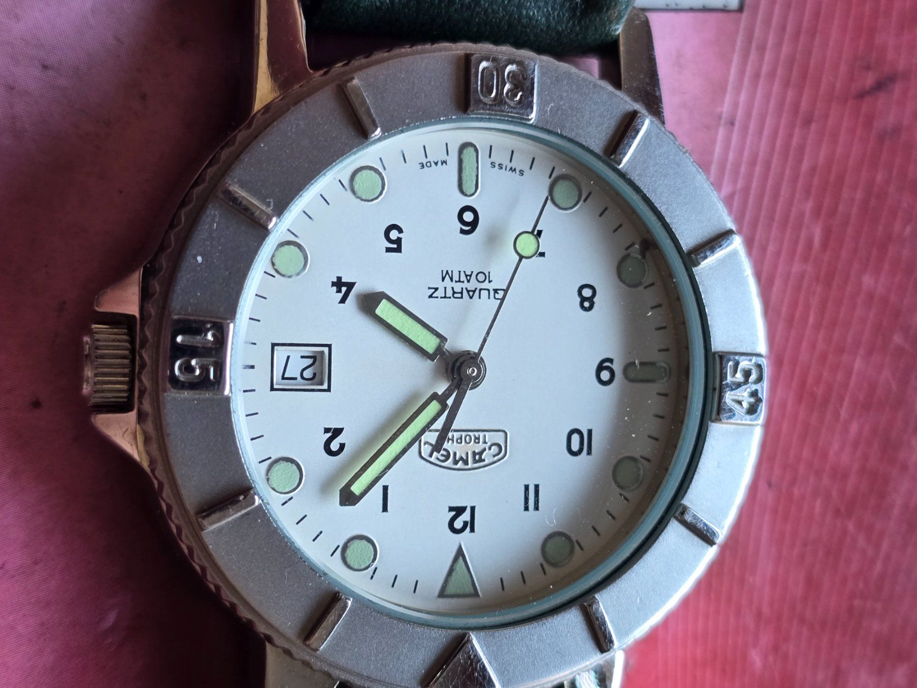 Mondaine Orologi: 279 Mondaine Camel Trophy Date – Usato da Muri AG venduto da Corredor 4