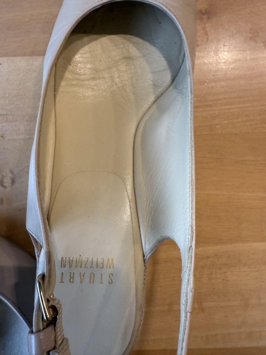 Stuart Weitzman Scarpe da donna: Stuart Weitzman Slingpumps Beige Gr. 37.5 Top! – Usato da Mettmenstetten venduto da _4_YOU_ 7
