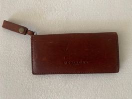 Portemonnaie Liebeskind Leder Geldbörse braun mit Patina