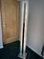 neue, edle Stehlampe aus Glas und Spiegel 171cm