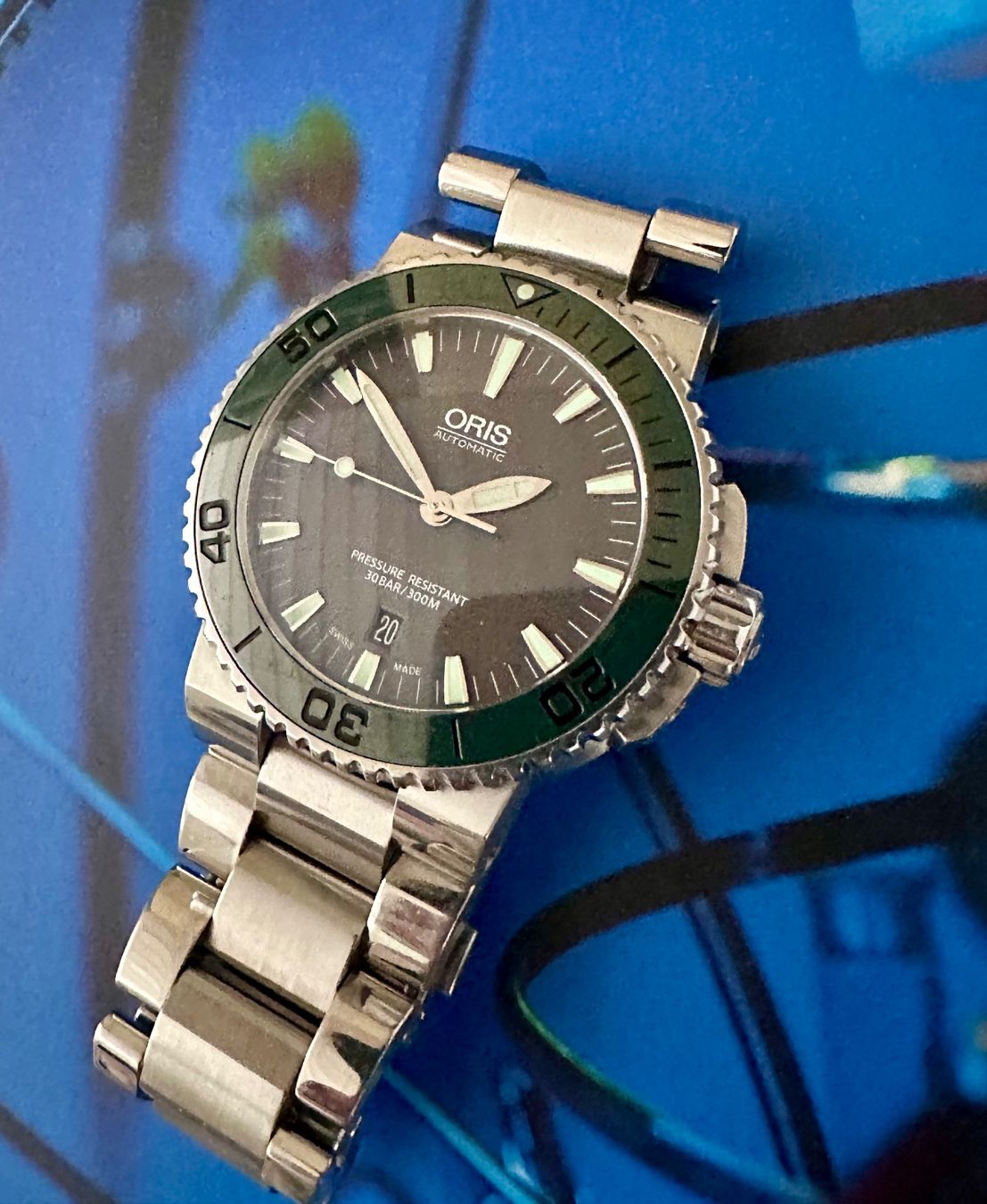 Oris Orologi: Oris Aquis Date 43.5mm - Automatik Fullset – Usato da Zeihen venduto da Swissmade 4