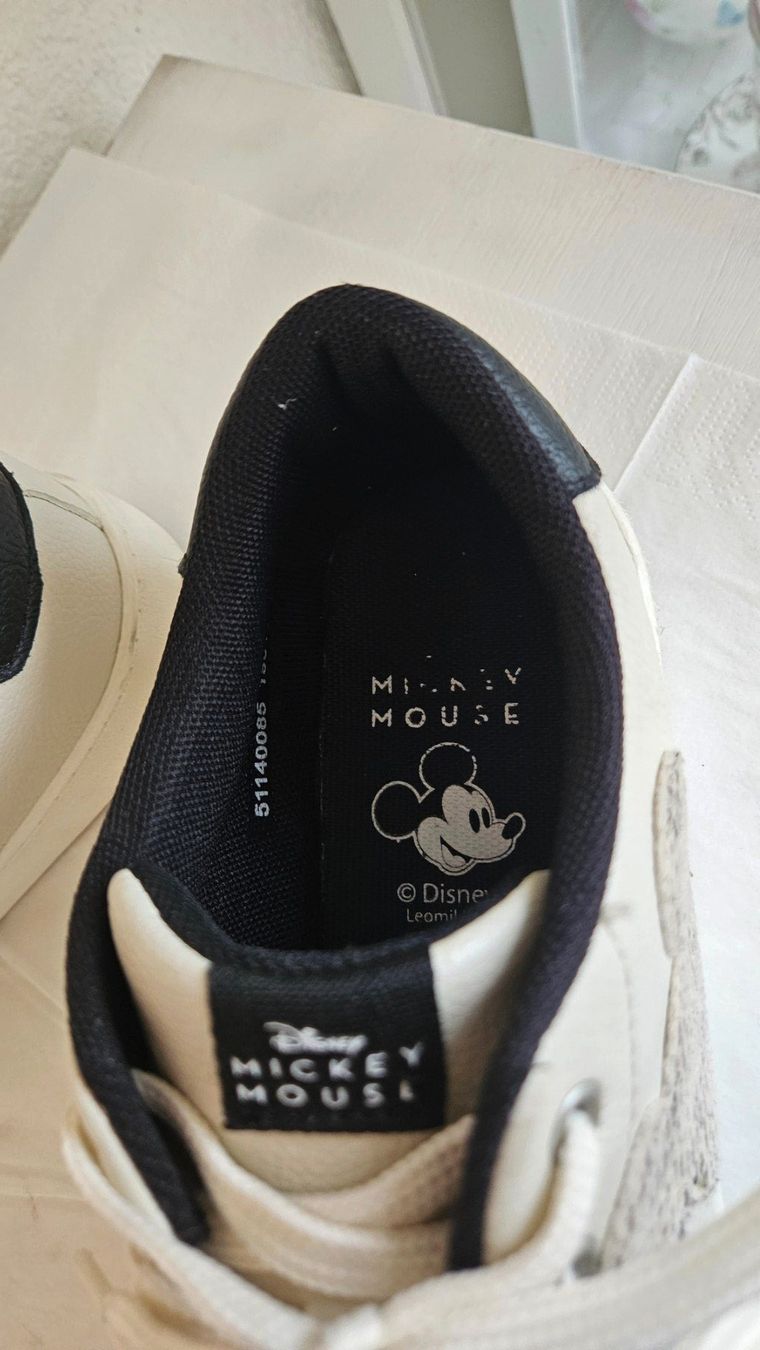 Scarpe da uomo: Mickey Mouse Schuhe, Gr. 38, Weiss/Schwarz – Usato da Gossau ZH venduto da Goes05 7