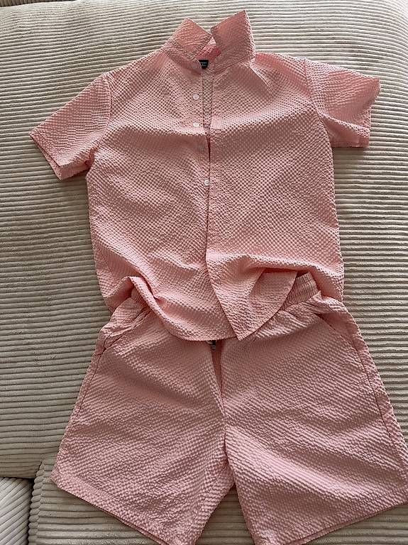 Lots de vêtements: Herren Sommer-Set  Rosa & Weiss – D'occasion à Wil SG par mar_w7v7 4