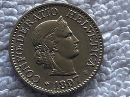 10 centimes/rappen 1897