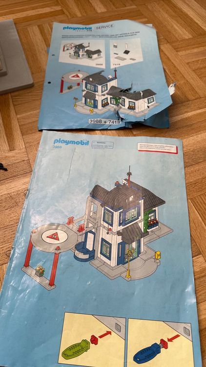 Jeux de construction: Playmobil grosse Polizeistation mit viel Zubehör – D'occasion à Schönenbuch par marisli80 8