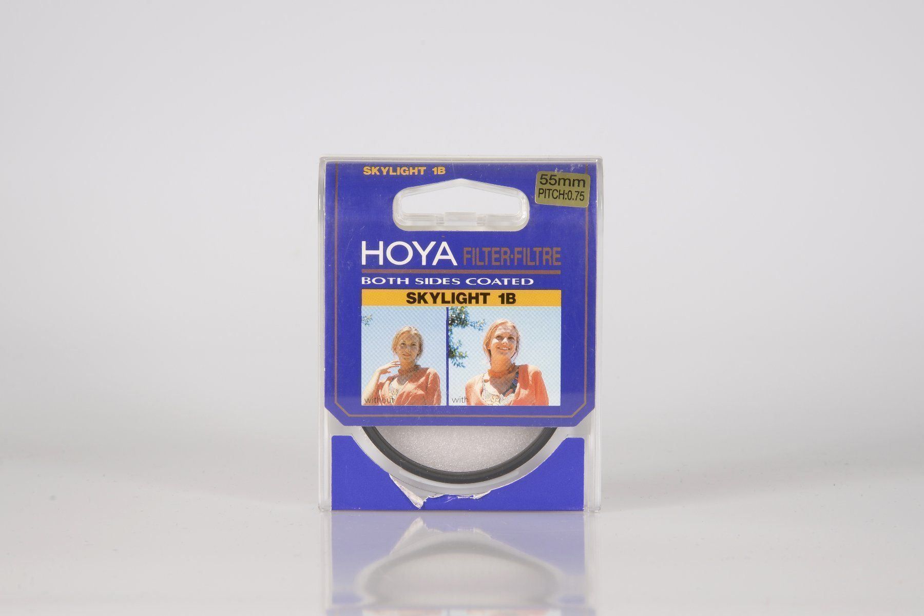Filtri: HOYA Skylight Filter 1B 55mm – Nuovo e nell'imballaggio originale da Uznach venduto da EH249
