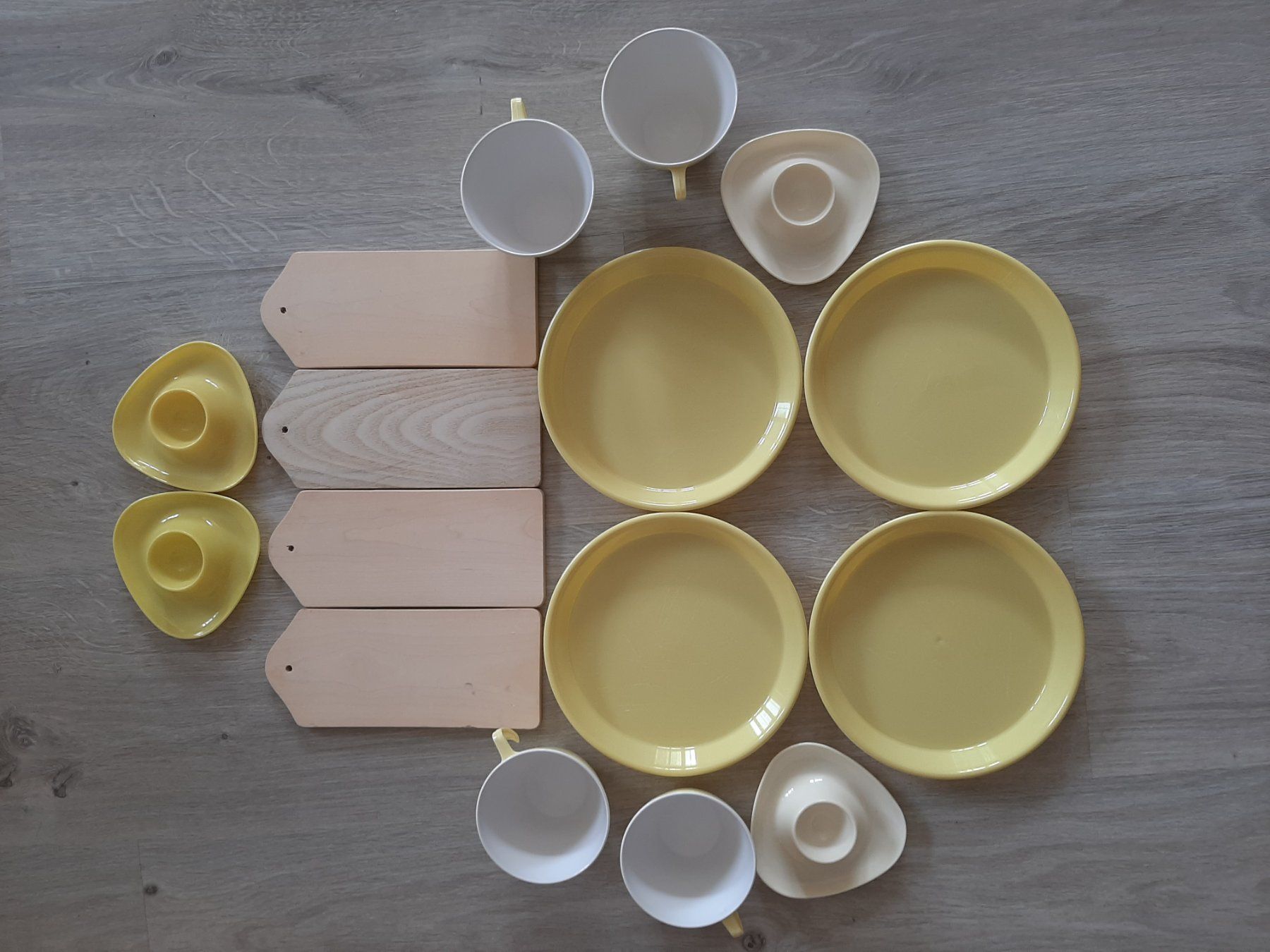 Valigie: 50er 60er J. Mid Century Picknickkoffer Oldtimer Camping – Usato da Erschwil venduto da Karabella 8