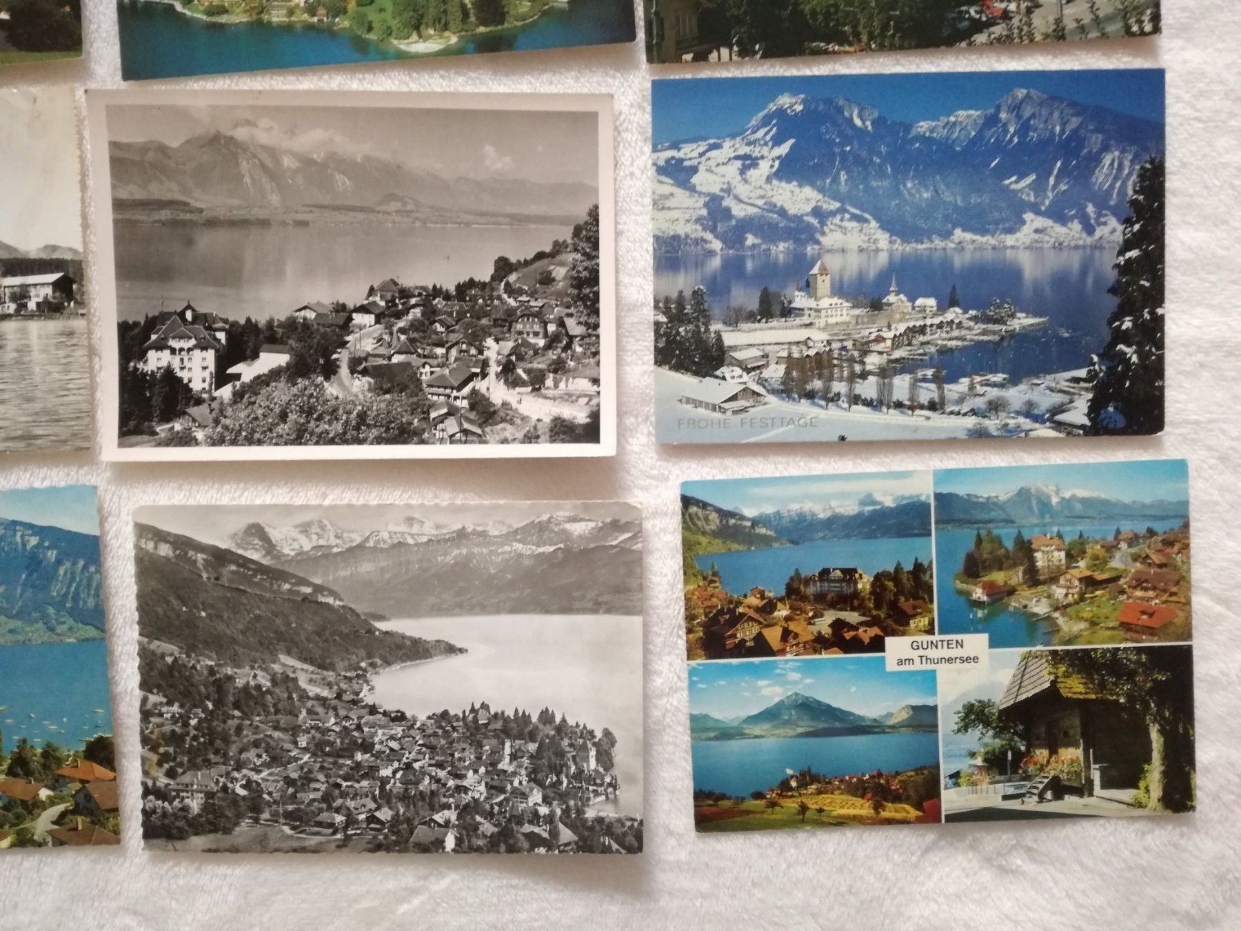 Cartoline postali: 16 AK Thunersee & Brienzersee – Usato da Zürich venduto da tol_b7c7 4