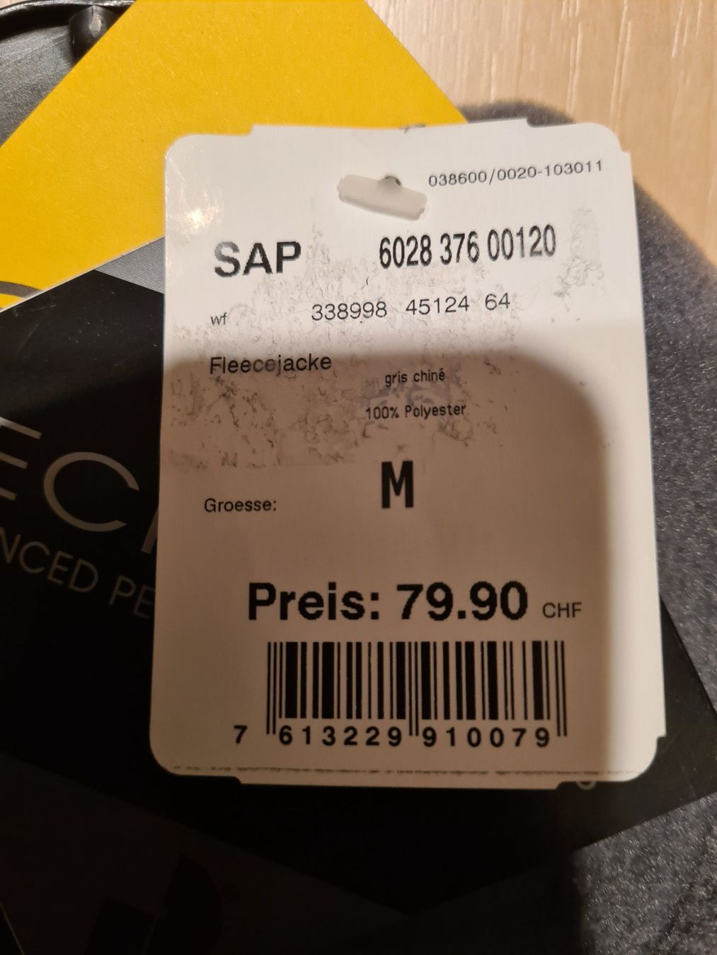 Giacche: TEC Advanced Fleecejacke Gr. M, neu mit Etikett – Nuovo (secondo la descrizione) da Altdorf UR venduto da Volvo1992 2