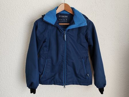 Reitjacke Steeds Gr.140 blau