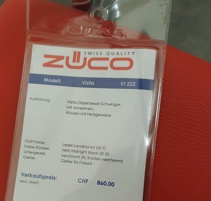 Züco Sedie: Designer Stuhl von Züco – Nuovo (secondo la descrizione) da Grabs venduto da VUK10 3