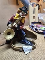 Clown Saxophonist Figur Sammlerstück Vivian C. 1996 (S2)