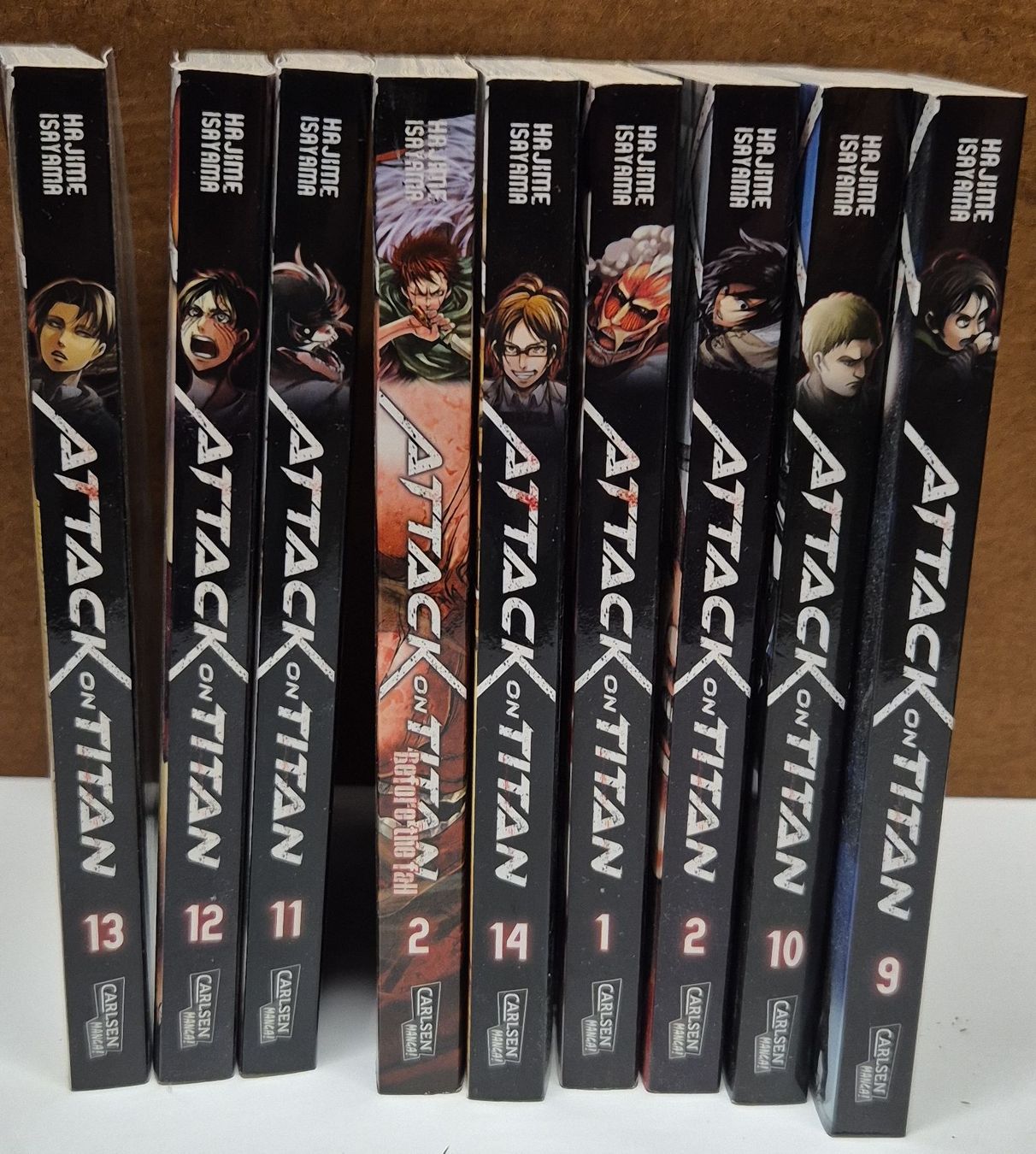 BD: Attack on Titan Manga verschiedene Titel – D'occasion à Bischofszell par Ionspeaker