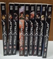 Attack on Titan Manga verschiedene Titel