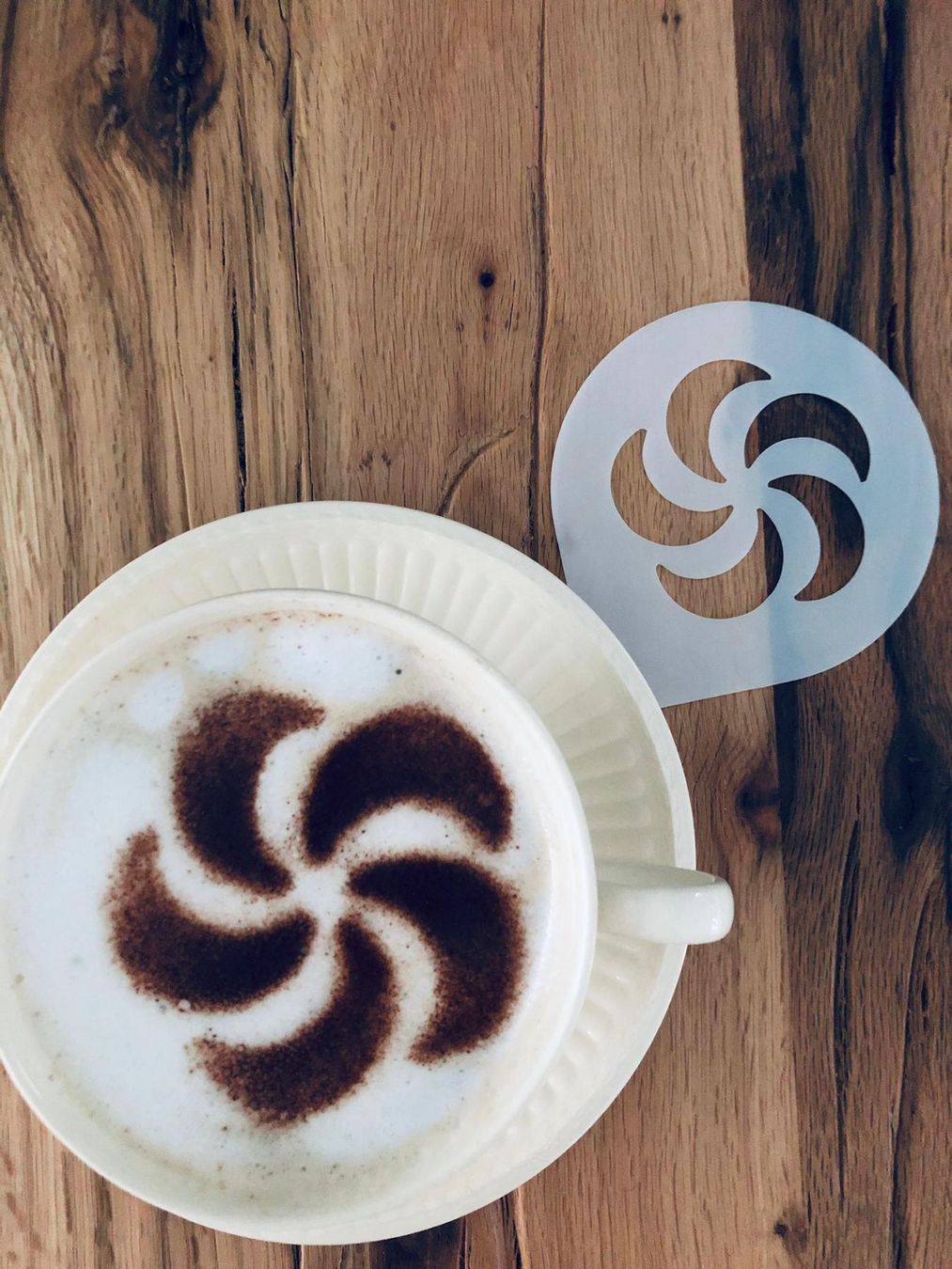 Sciablone: Schablone 4 Stück - Kaffee / Kuchen – Nuovo (secondo la descrizione) da Winkel venduto da Glamour4You 2