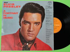 Elvis Presley - A Portrait in Music LP Made in Switzerland