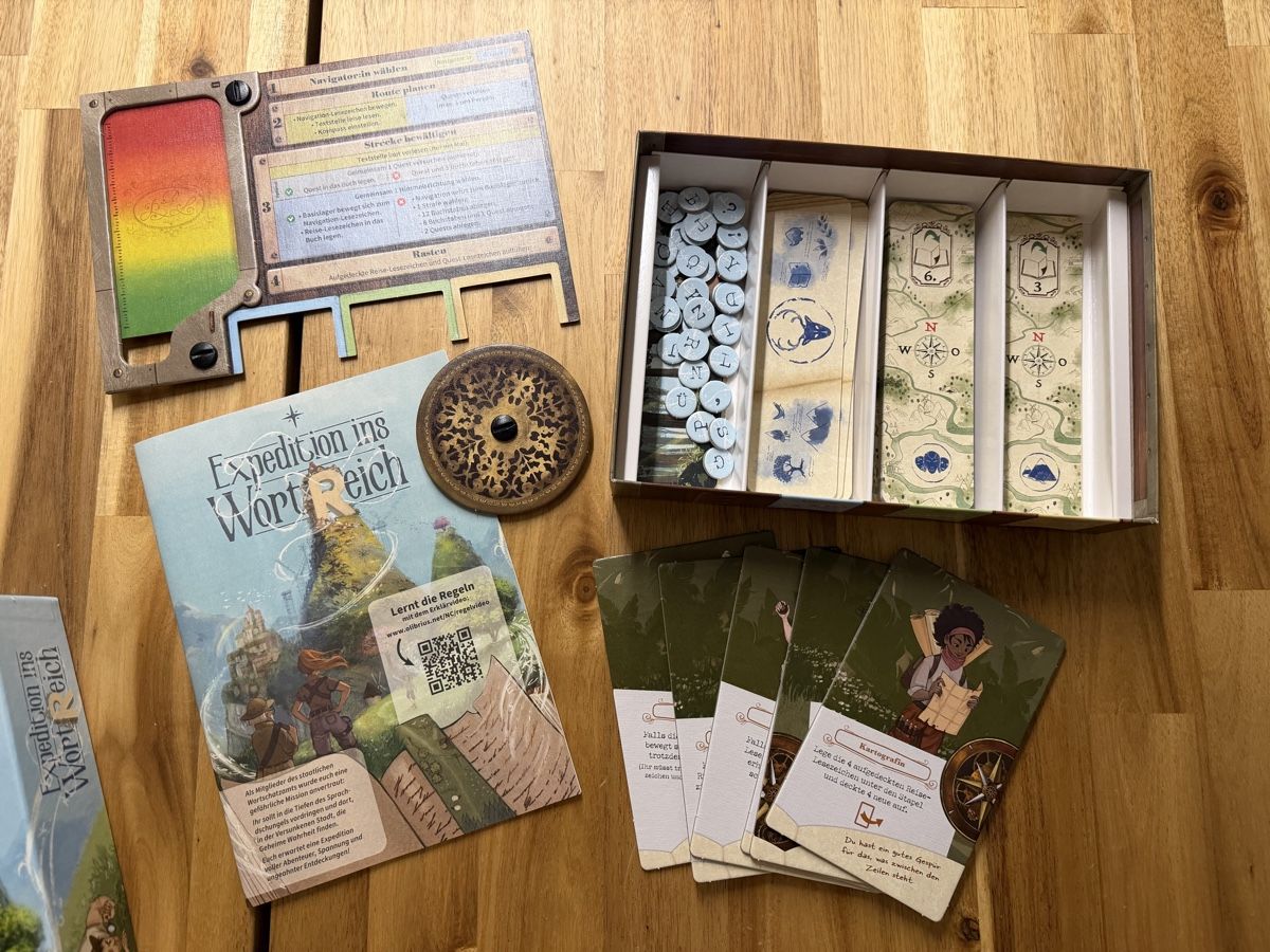 Giochi: Expedition ins WortReich Brettspiel – Nuovo (secondo la descrizione) da Schübelbach venduto da Sambodscha 1