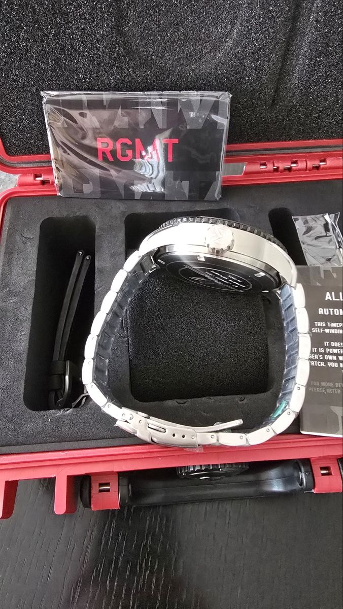 Orologi: RGMT STEALTH BLACK Automatik Uhr – Nuovo e nell'imballaggio originale da Seftigen venduto da Kadi61 4