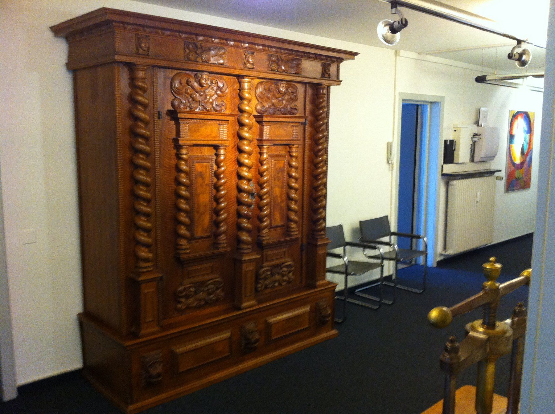Armadi: Wunderschöner Basler Barockschrank ca 1700 – Usato da Oberwil BL venduto da Nikki13 1