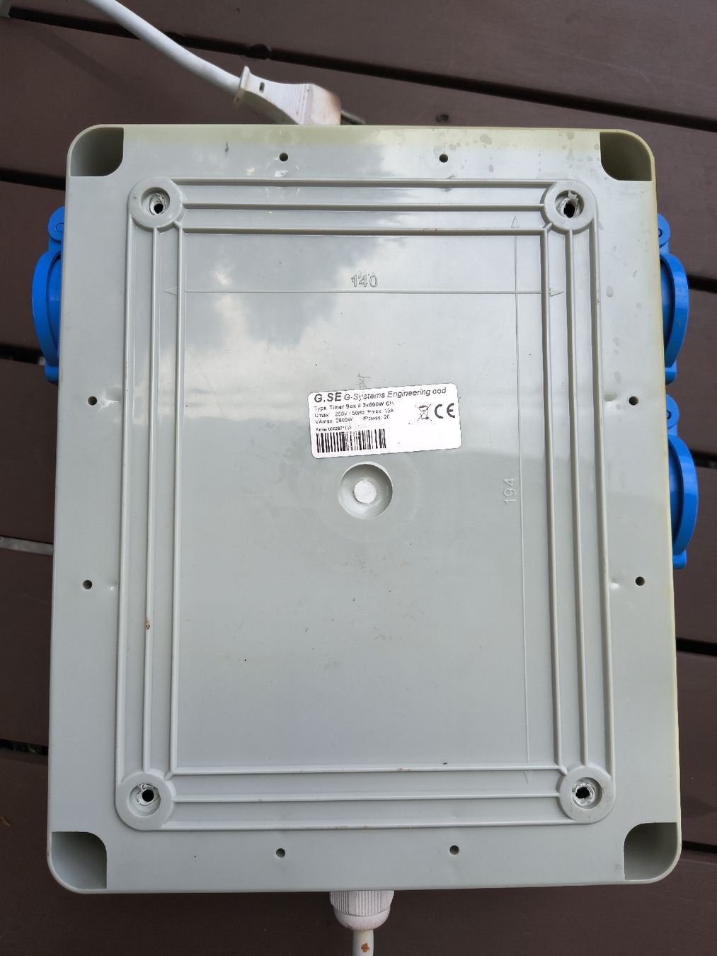 Alimentazione elettrica: Timer Box 4x 600W mit 24h Timer guter Zustand – Usato da märstetten venduto da jjelia 3
