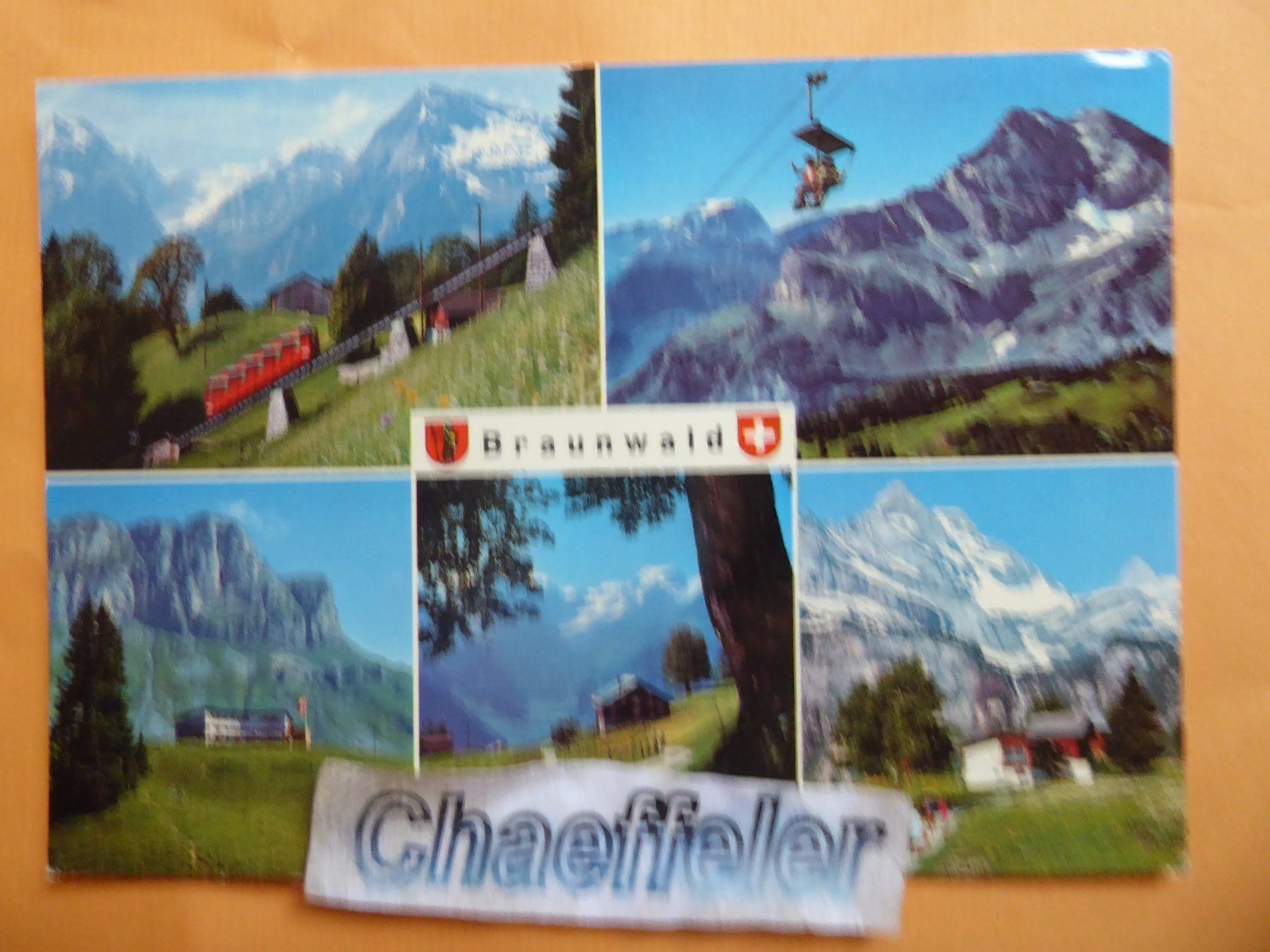 Ansichtskarten: Braunwald – Gebraucht aus Zürich von Chaeffeler
