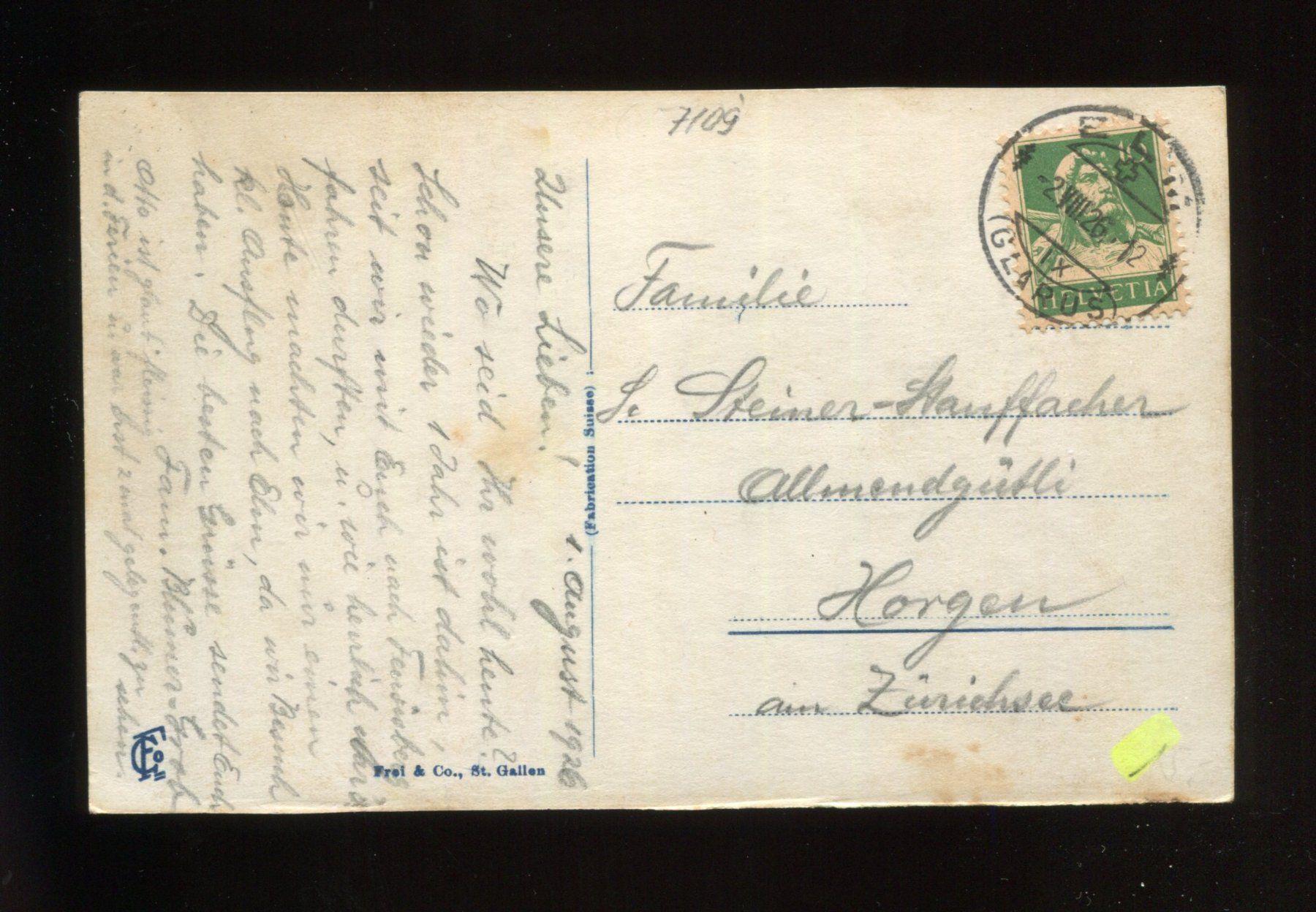 Ansichtskarten: Elm – Gebraucht aus Aarau von Elmaar41 1