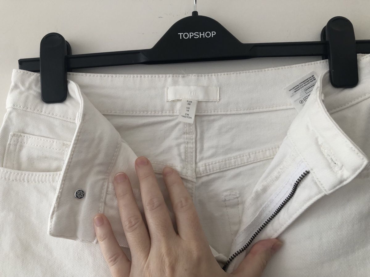 H&M Jeans: Jean slim blanc H&M – Nuovo (secondo la descrizione) da Onex venduto da kattrina 1