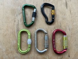 Karabiner edelrid petzl isc courant kratos
