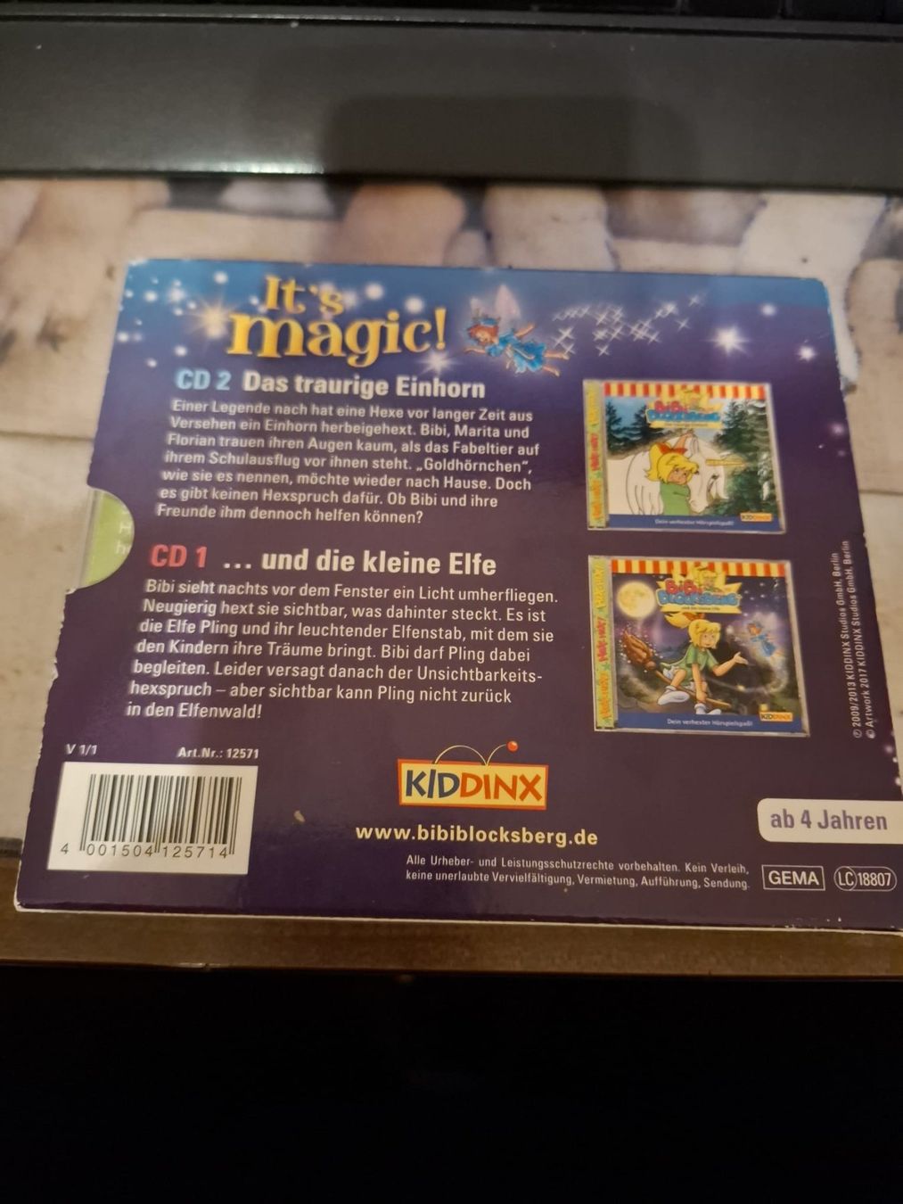 CD: Bibi Blocksberg CD - It's Magic! Doppel CD - Top Zustand! – Nuovo (secondo la descrizione) da Neerach venduto da rot_w2wn 1