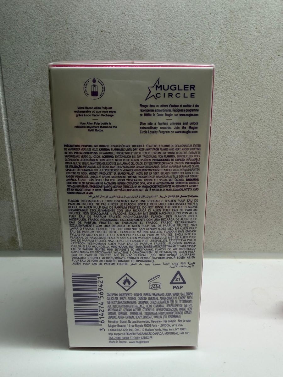 Mugler Profumi & Eau de Toilette: Mugler Alien Pulp (60ml) - originalverpackt – Nuovo e nell'imballaggio originale da Frauenfeld venduto da lm_11 2