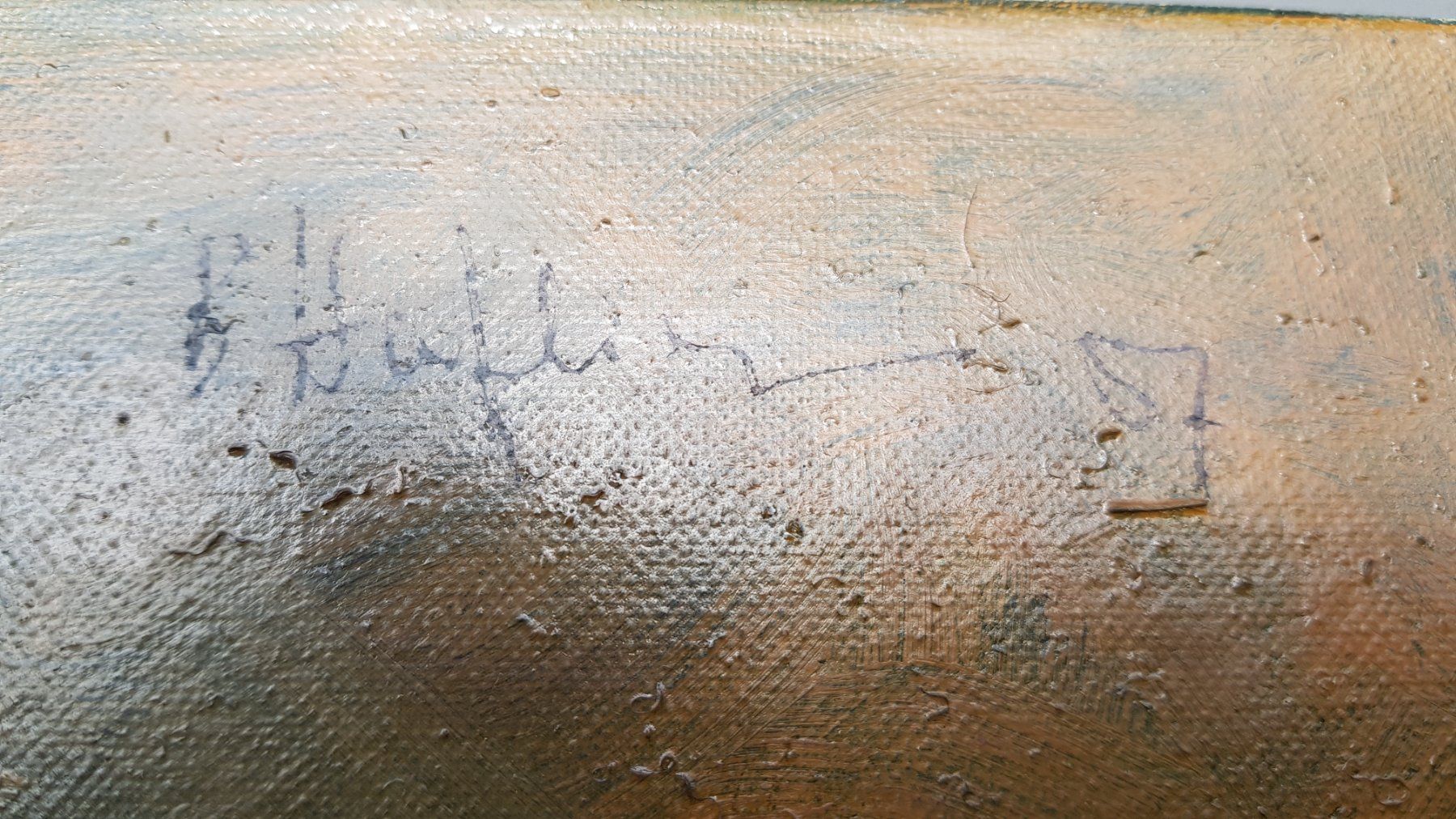 Dipinti: Leopold Haefliger  -  Grosses Gemälde  -  Schweizer Kunst – Usato da Horw venduto da Kunstreich7 3