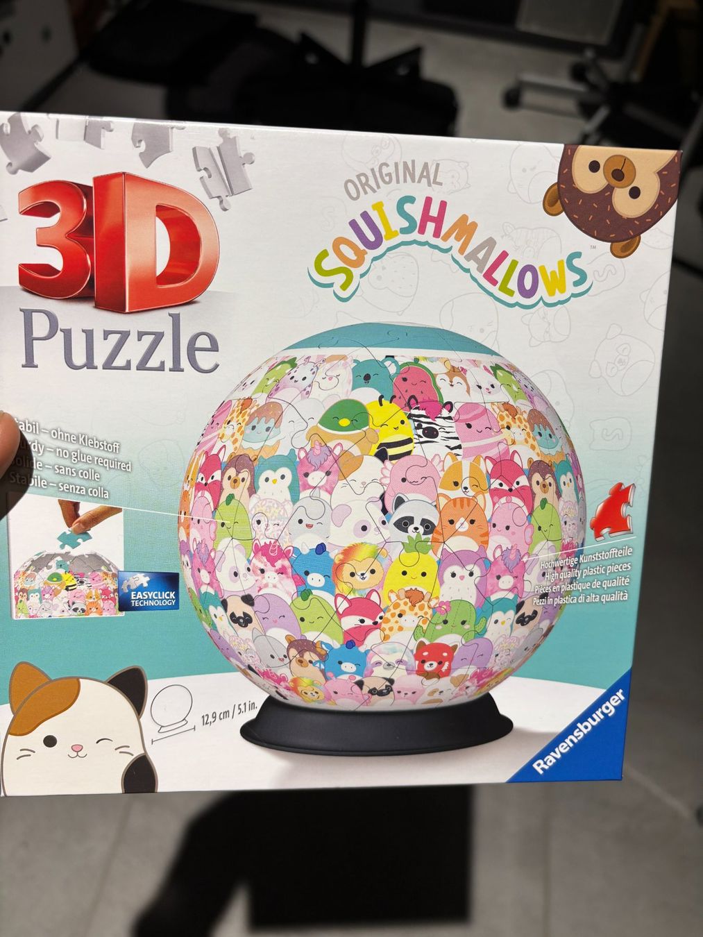 Ravensburger Puzzle: Ravensburger 3D Puzzle Squishmallows motif chat neuf – Nuovo (secondo la descrizione) da Salvenach venduto da gwenwywar