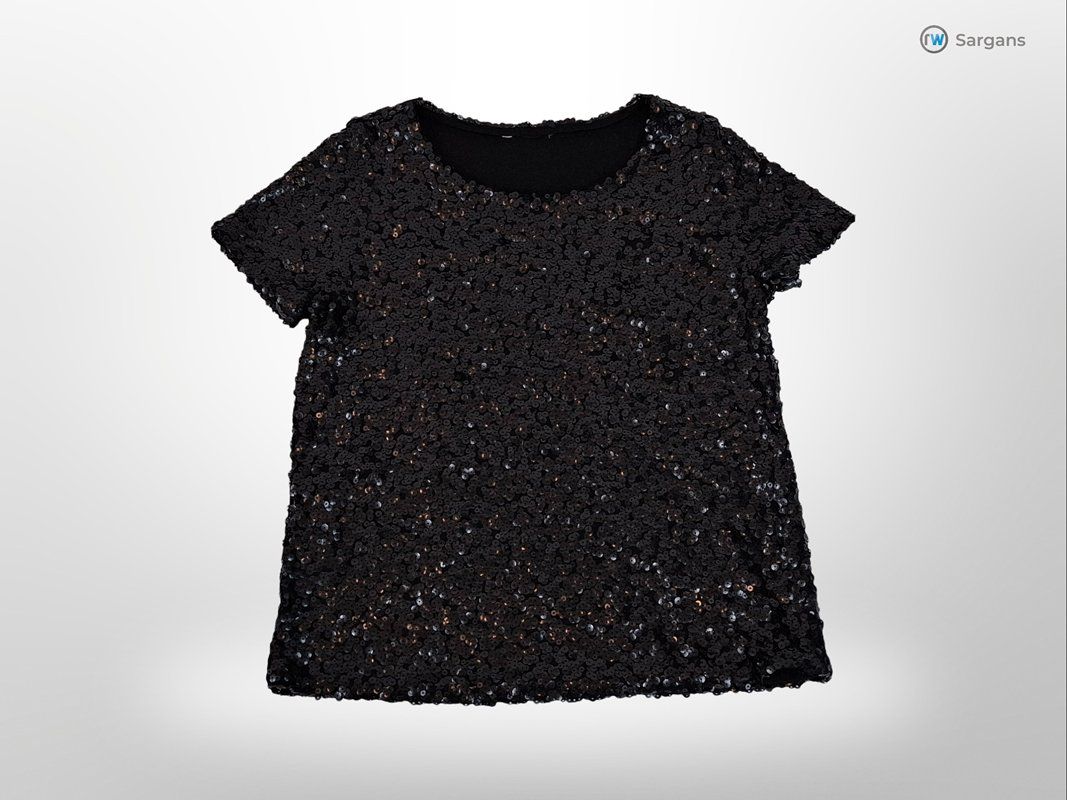 T-Shirts: PAILLETTENOBERTEIL Damen – Gebraucht aus Sargans von Restwert_Sargans